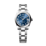 Rolex Datejust m278240-0017/0018 31mm Blue Roman Domed Bezel Oyster Oystersteel