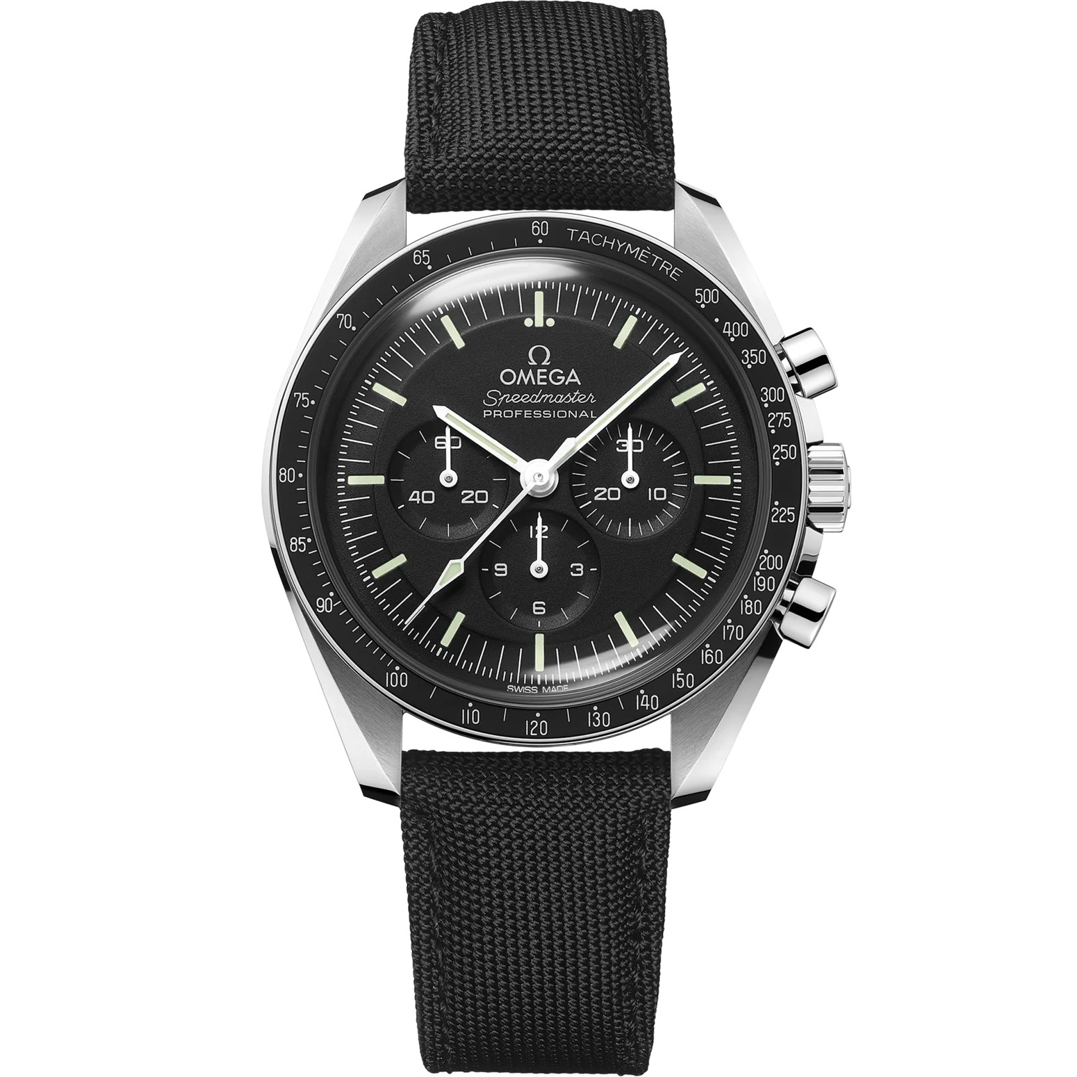 BD8A6585-D83F-FE5E-7B0E-0C4DE664F97B.png Omega Speedmaster Moonwatch Professional 42 mm Black Dial Stainless Steel Strap 310.32.42.50.01.001 - Image 1