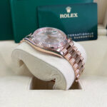 Rolex Day-Date President 40mm Everose Gold Sundust Diamond Baguette Dial - 228235 - Image 5
