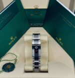 Rolex Datejust 41mm 126300 Mint Green Dial Stainless Steel Oyster Bracelet Watch - Image 8