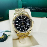 Rolex  Sky-Dweller 42mm 336938-0005 Yellow Gold Black Dial Oyster - Image 3