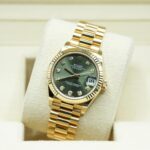 Rolex Datejust m278278-0011 Olive Green 31mm Dial President Bracelet Watch - Image 4