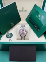 Rolex Datejust m278384RBR-0027/0028 Pink 31mm Dial Oyster Watch - Image 18