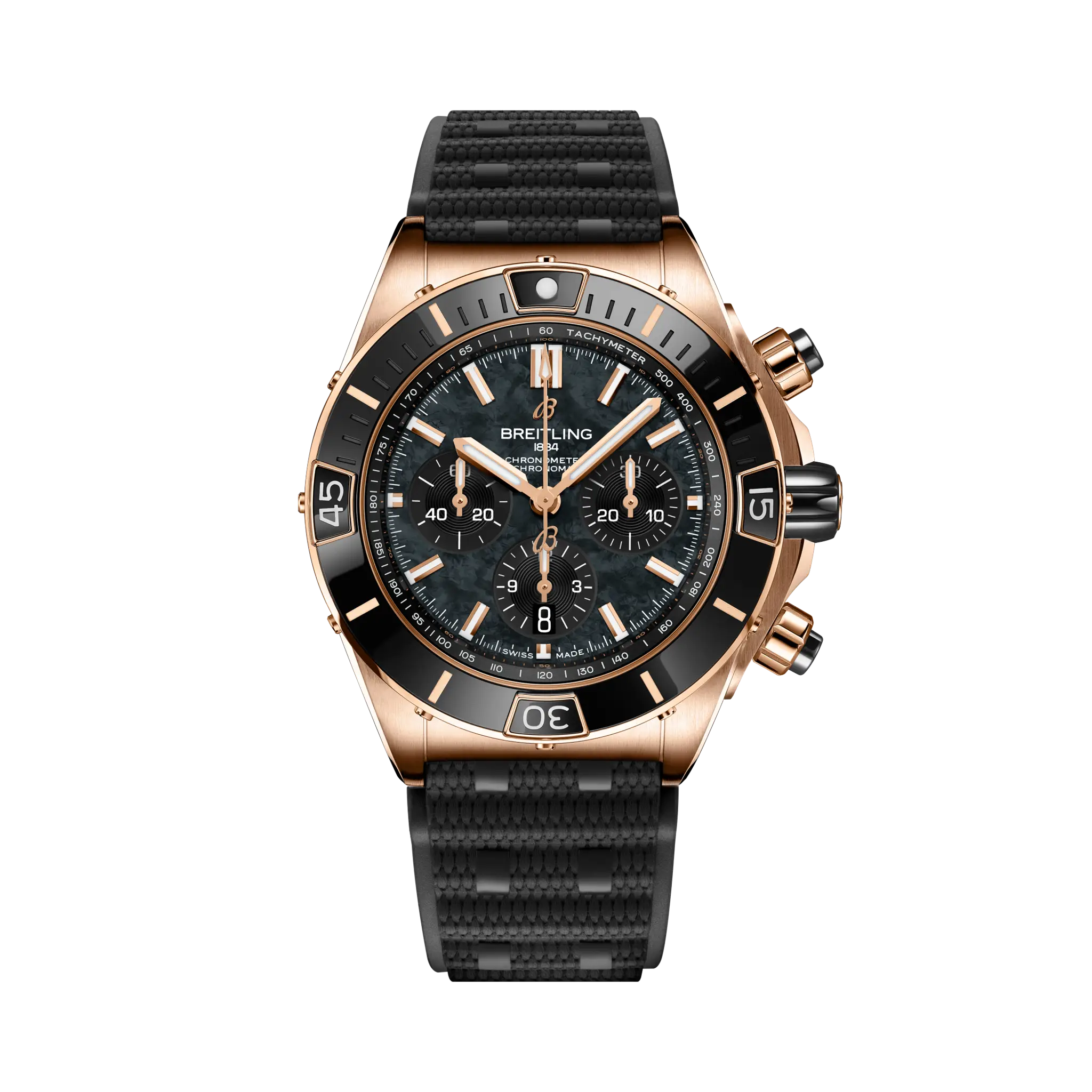 BF474A3E-9BE6-930D-5D80-4FEEEE9978F9.png Breitling Super Chronomat B01 44mm RB01365A1B1S1 - Image 1