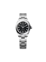 Rolex Oyster Perpetual 28mm 276200-0010 Black Dial Oyster Bracelet Watch
