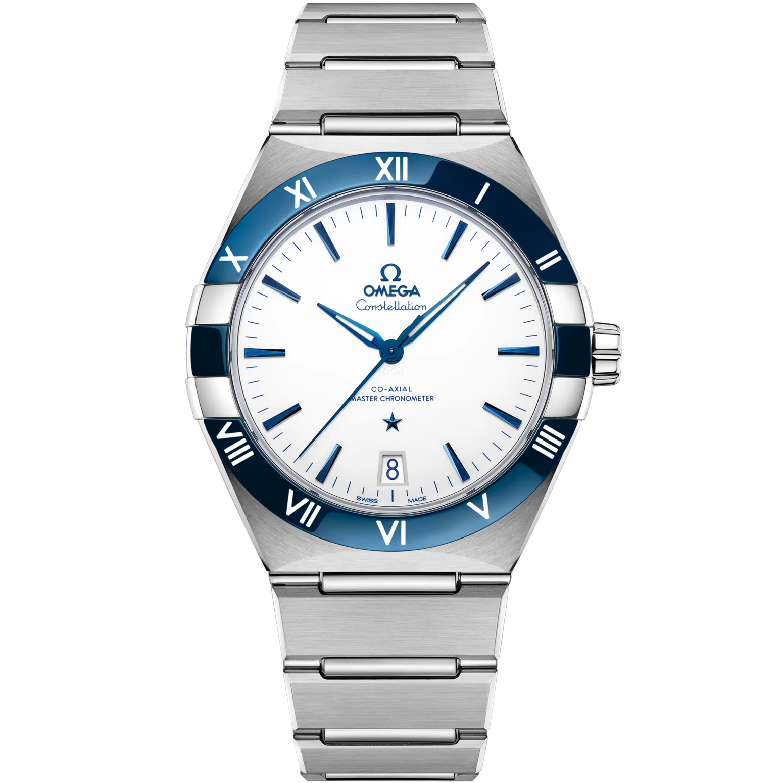 BFA1CE1E-8BE0-0ECE-FDDB-B0A863360B4A.png Omega Constellation Gents' Selection 41mm White Dial Stainless Steel Bracelet 131.30.41.21.04.001 - Image 1