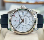 Rolex Sky-Dweller 42mm White Gold White Dial Oysterflex - 336239 - Image 5