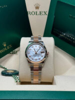 Rolex Datejust m278271-0025/0026 White Mother-of-Pearl 31mm Dial Oyster Bracelet Watch - Image 3