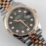 Rolex  Datejust 36mm 126231 Slate Fluted Motif Dial 36mm Jubilee Bracelet - Image 3