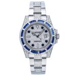 Rolex Submariner Date 116610 40MM Silver Diamond Dial With Stainless Steel Bracelet