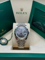 Rolex  Datejust 41mm 126334 Slate Roman Jubilee Stainless Steel Mens Watch - Image 3