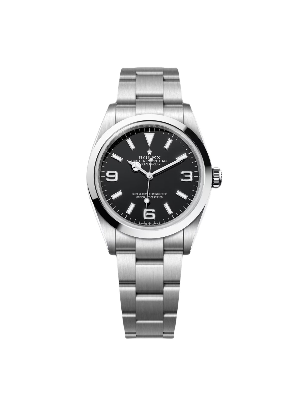 C0C1088B-42E0-69D0-C8BE-EE2BC47730B7.png Rolex Explorer 124270 Black 36mm Men’s Watch - Image 1
