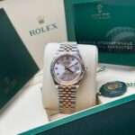 Rolex Datejust m278271-0015/0016 Silver 31mm Dial Oyster Bracelet Watch - Image 14