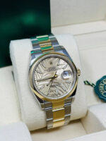 Rolex  Datejust 36mm 126203 Golden Dial Domed Bezel Oyster Bracelet - Image 4