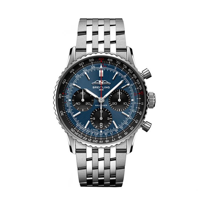 C191D8DE-3F1D-846A-F49D-0D94A11A8DE4.png Breitling AB0139241C1A1 Navitimer B01 Blue Dial - Νew - Image 1
