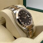 Rolex Datejust 41mm 126301 Chocolate Diamond Jubilee Steel and Everose Gold Watch - Image 9