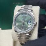 Rolex  Day-Date 40mm 228349RBR-0030 Olive Green Dial President Bracelet - Image 7