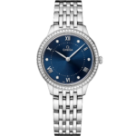 Omega De Ville Prestige, Stainless Steel and Diamond-set, 30mm Quartz 434.15.30.60.53.001