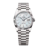 Rolex Day-Date 128239-0065 Mother Of Pearl Diamond Dial 36mm