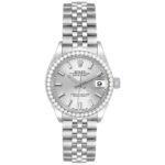 Rolex Lady-Datejust 28mm 279384RBR Silver Dial Oyster Bracelet - Image 3