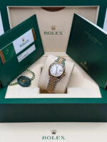 Rolex Lady-Datejust 28mm 279173 Silver Roman Dial Oyster Bracelet - Image 10