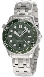 Omega Seamaster Diver 300M 42mm Green Dial Stainless Steel Bracelet 210.30.42.20.10.001 - Image 9