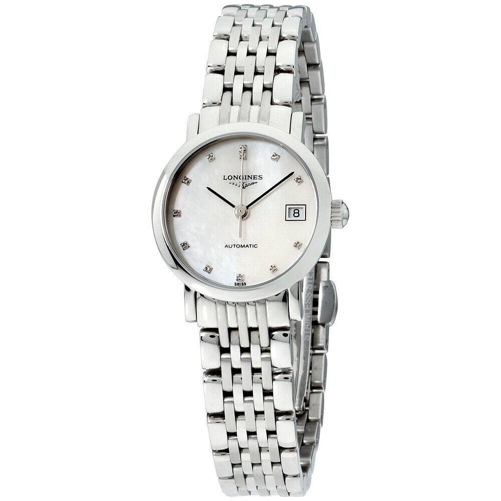 C36EAA29-6F97-8FCB-C187-29803D0FEACE.jpg Longines Women's L4.309.4.87.6 Elegant Stainless Steel Watch - Image 1