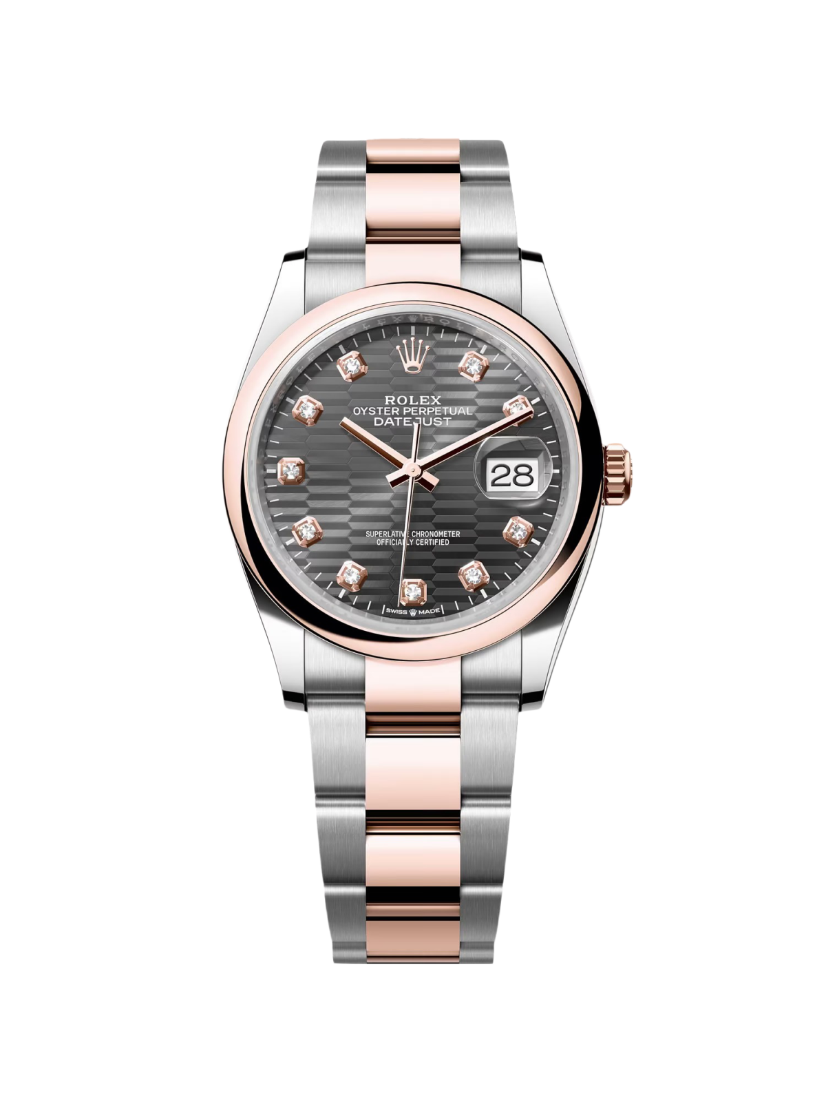 C3953CA7-608B-3D12-A832-19DF49F00A7A.png Rolex Datejust 126201 Slate 36mm Dial Oyster Bracelet Watch - Image 1