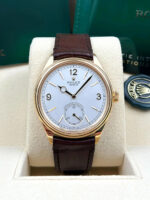 Rolex 1908 Yellow Gold White Dial Brown Alligator Strap - 52508-0006 - Image 2
