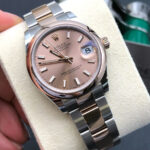 Rolex Datejust m278241-0009/0010 Rose 31mm Dial Oyster Bracelet Watch - Image 4