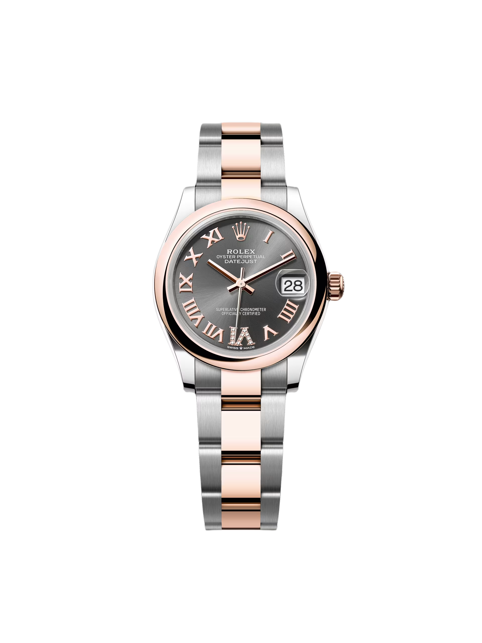 C4576B20-553D-2243-CA04-91F75AFB78D6.png Rolex Datejust m278241-0029/0030 Slate 31mm Dial Oyster Bracelet Watch - Image 1