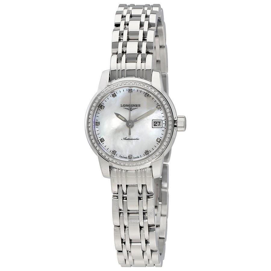 C45AF23E-4604-9836-5F1C-9B142DE79D61.jpg Longines Men's L22630876 Saint-Imier Diamond Stainless Steel Watch - Image 1