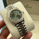 Rolex Datejust m278383RBR-0015/0016 31mm Olive Green Dial Oyster Bracelet - Image 17