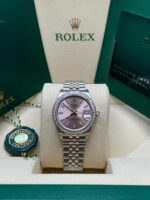 Rolex Datejust m278384RBR-0017/0018 Pink 31mm Dial Oyster Watch - Image 3