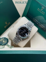 Rolex Datejust m278274-0001/0002 Bright Black Dial 31mm Oyster Bracelet - Image 7