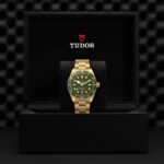 TUDOR Black Bay 58 18K 39mm 18ct Yellow Gold Green Dial Bracelet Watch M79018V-0006 - Image 4