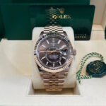 Rolex  Sky-Dweller 42mm 336935-0006 Rose Gold Chocolate Dial Jubilee - Image 2