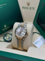 Rolex Datejust m278273-0019/0020 31mm Silver Dial Stainless Steel and Yellow Gold Oyster Watch - Image 5