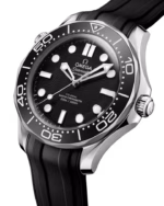 Omega Seamaster Diver 300M Black Rubber Strap Men's Watch 42mm 210.32.42.20.01.003 - Image 2