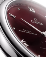 Omega De Ville Prestige 41 mm Red Dial Stainless Steel Strap 434.13.41.20.11.001 - Image 3
