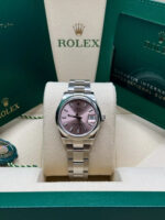 Rolex Datejust m278240-0007/0008 31mm Pink Index Domed Bezel Oyster Oystersteel - Image 9