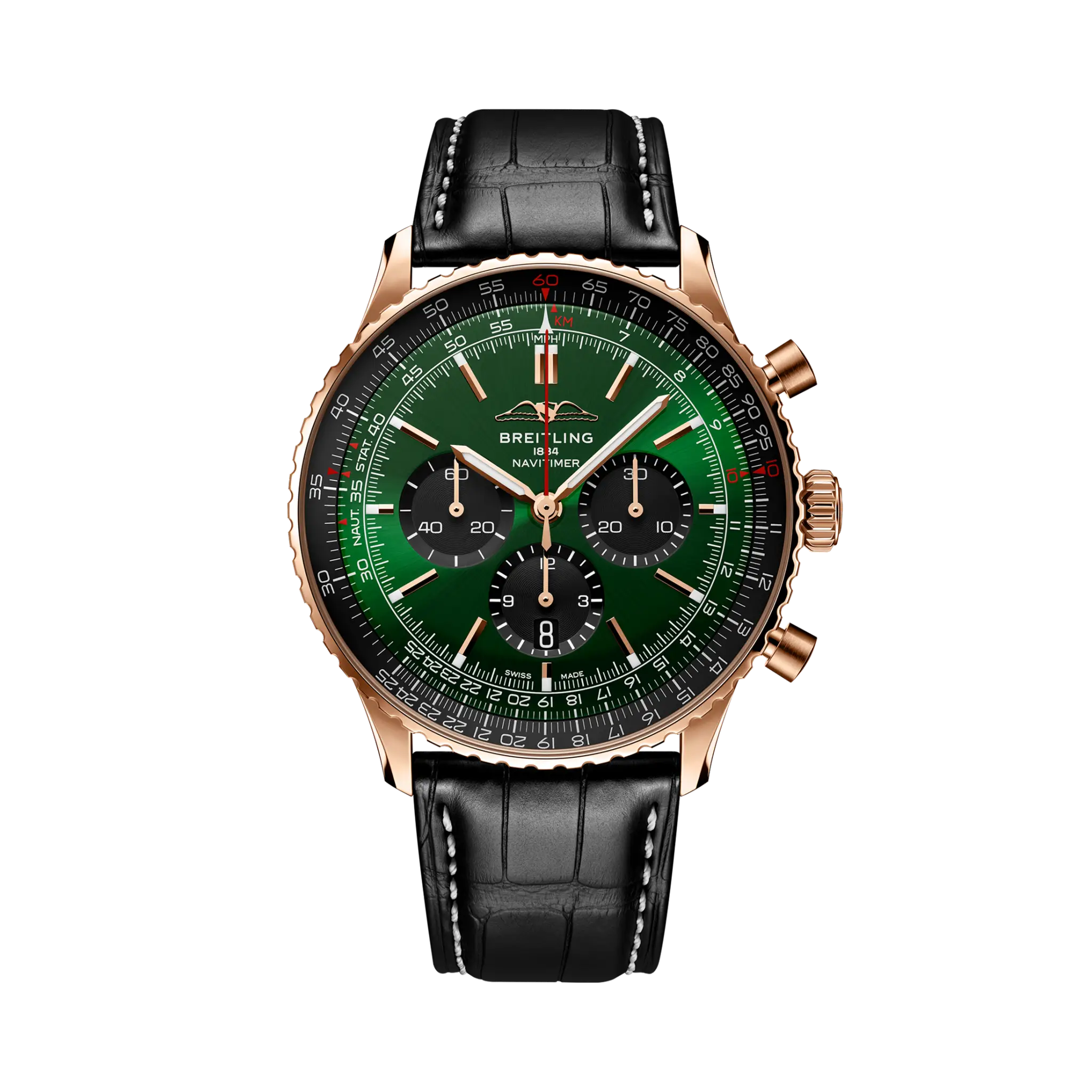 C7C81D1D-7EE4-9B1E-B904-2EEA4EB2AF5C.png Breitling Navitimer B01 Automatic Chronograph 46 RB0137241L1P1 - Image 1
