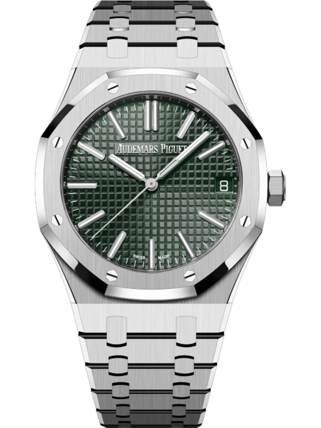 C85DBC54-F4BA-C251-7CA6-7C0F52587FF5.png Audemars Piguet ROYAL OAK Khaki Green Dial 41mm - Image 1