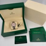 Rolex Datejust m278344-0021/0022 Pink Dial 31mm Domed Diamond Oyster Watch - Image 9