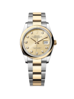 Rolex  Datejust 36mm 126203 Golden Fluted Dial Domed Bezel Oyster Bracelet - Image 2