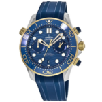 Omega Seamaster Diver 300M 44mm Blue Dial Stainless Steel and 18k Yellow Gold Strap 210.22.44.51.03.001 - Image 4
