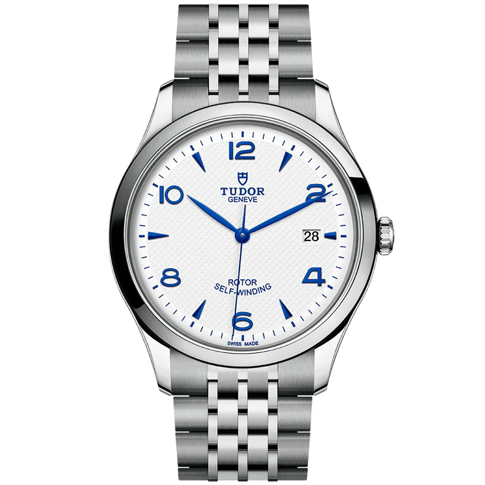 C8F6FA66-07D3-B3B9-A85D-C8CEAC6B4962.jpg TUDOR 1926 41mm Opaline/Blue Arabic Dial Men's Automatic Bracelet Watch M91650-0005 - Image 1