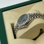 Rolex Datejust m278344-0019/0020 Mint Green Dial 31mm Domed Diamond Oyster Watch - Image 5