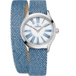 Omega De Ville Mini Trésor 26mm White Dial with Diamonds Stainless Steel Strap 428.17.26.60.04.009