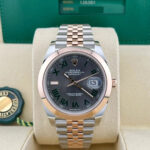Rolex Datejust 41mm 126301 Sundust Slate Roman Dial Oyster Bracelet - Image 11